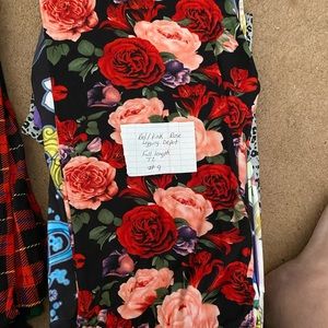 Rose leggings